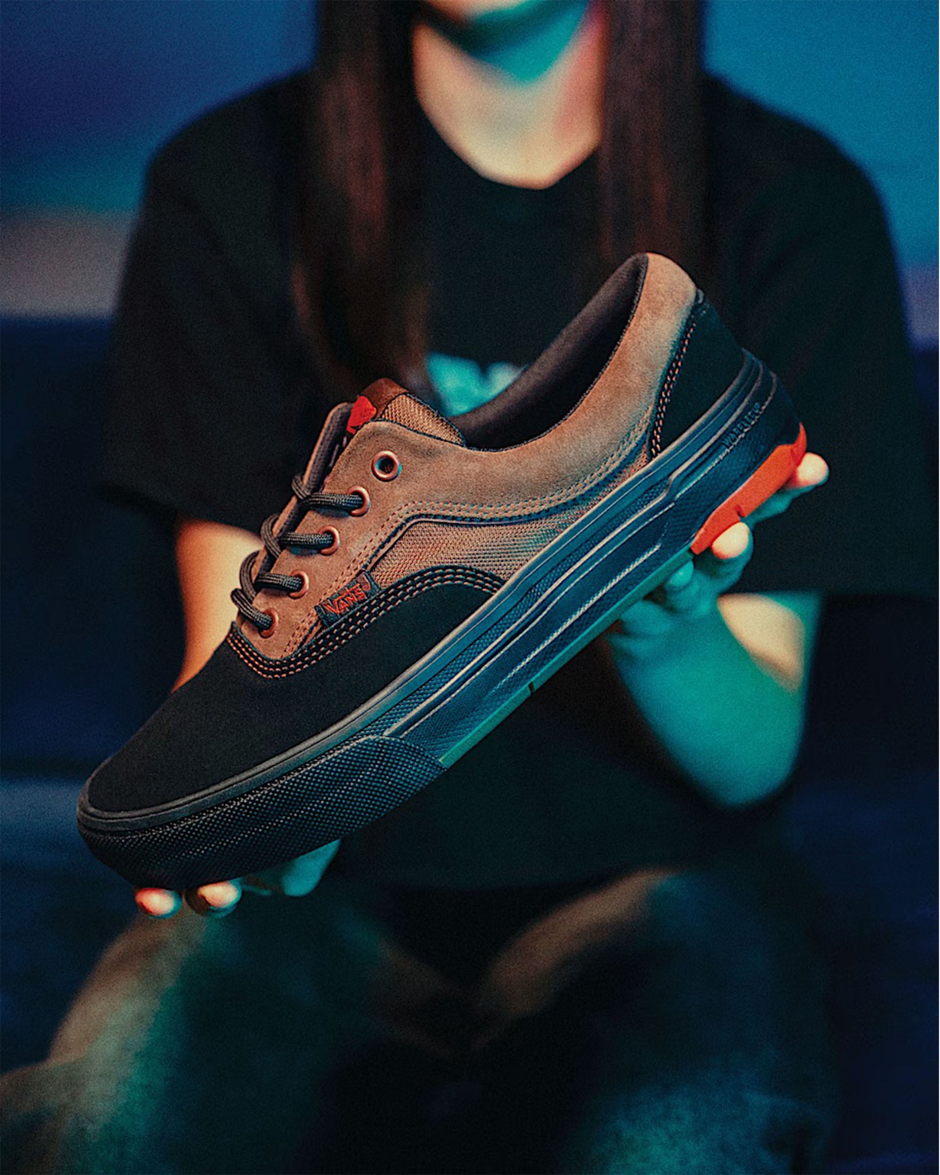 Vans Skate Era Wafflecup Shoes - Black Brown