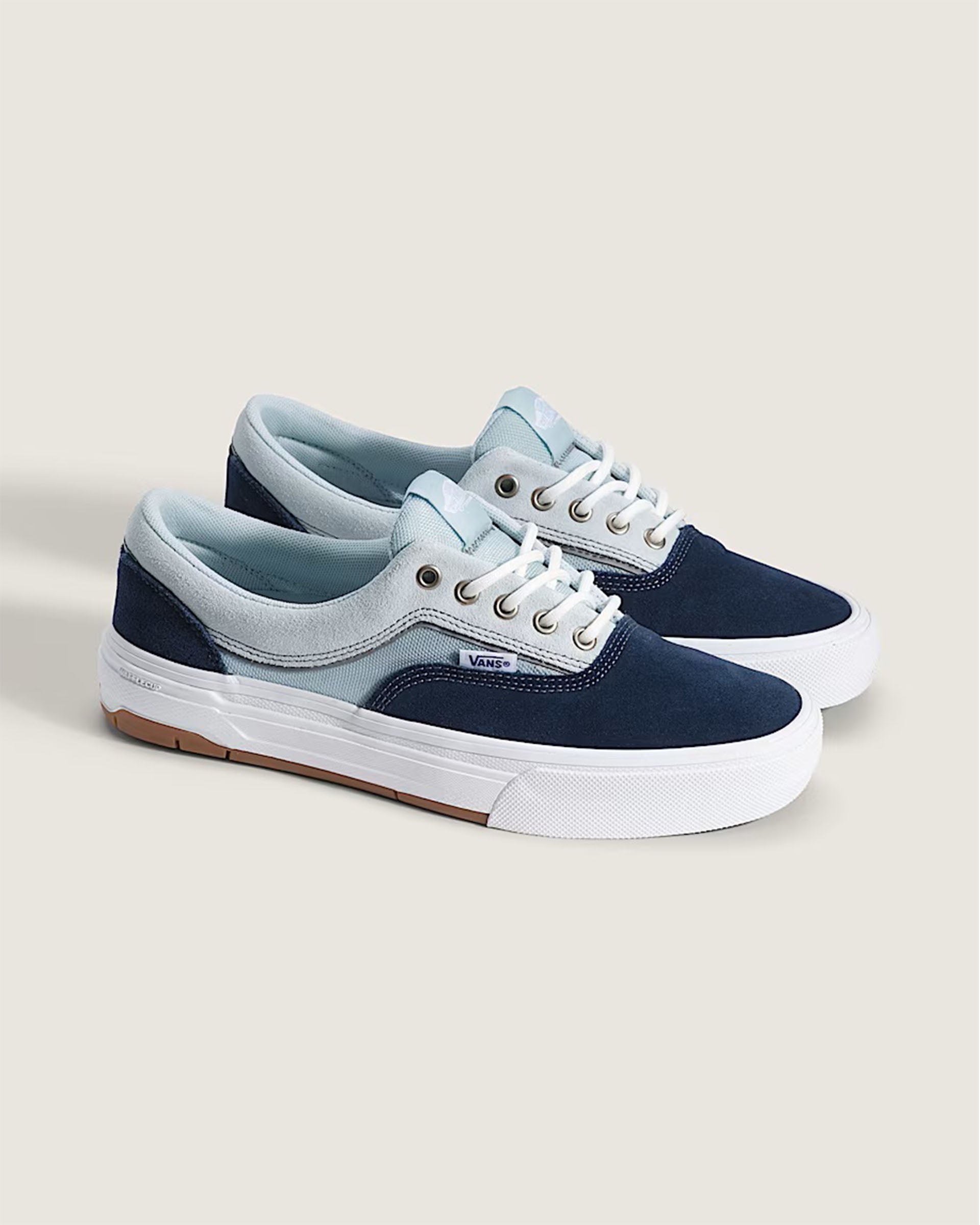 Vans Skate Era Wafflecup Shoes - Navy Blue/Light Blue