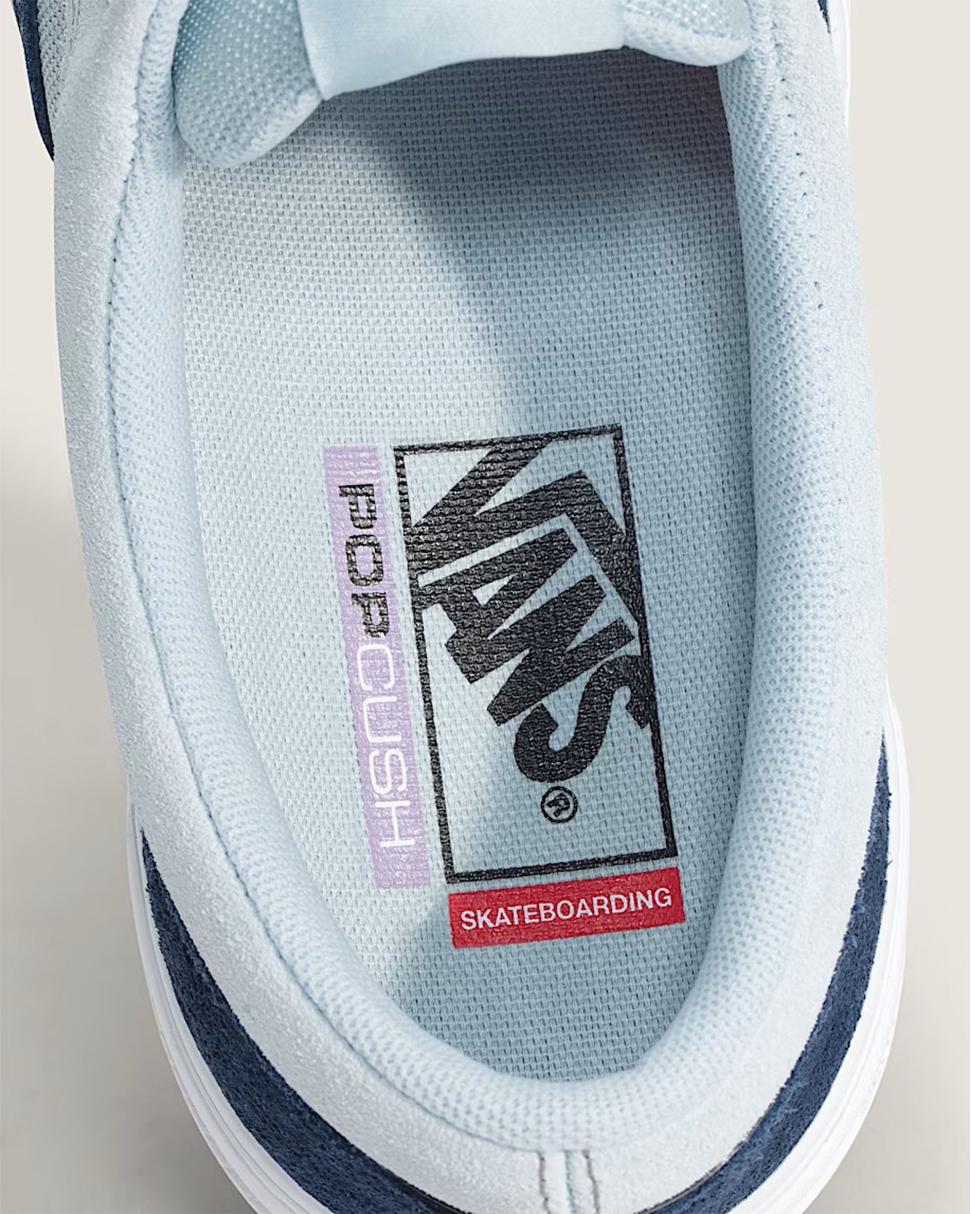 Vans Skate Era Wafflecup Shoes - Navy Blue/Light Blue