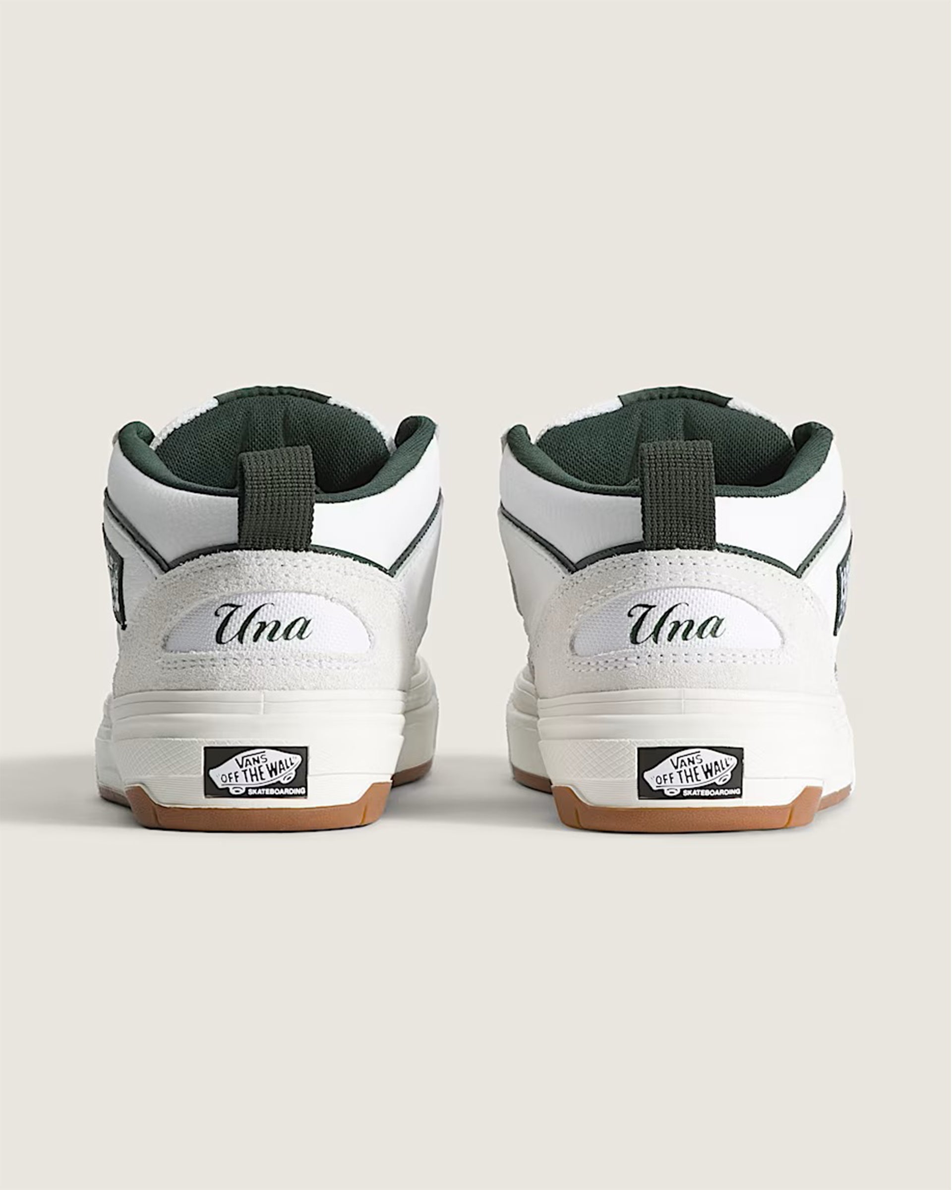 Vans Skate Half Cab Wafflecup Shoe - Una Farrar Utility Block Blanc De Blanc