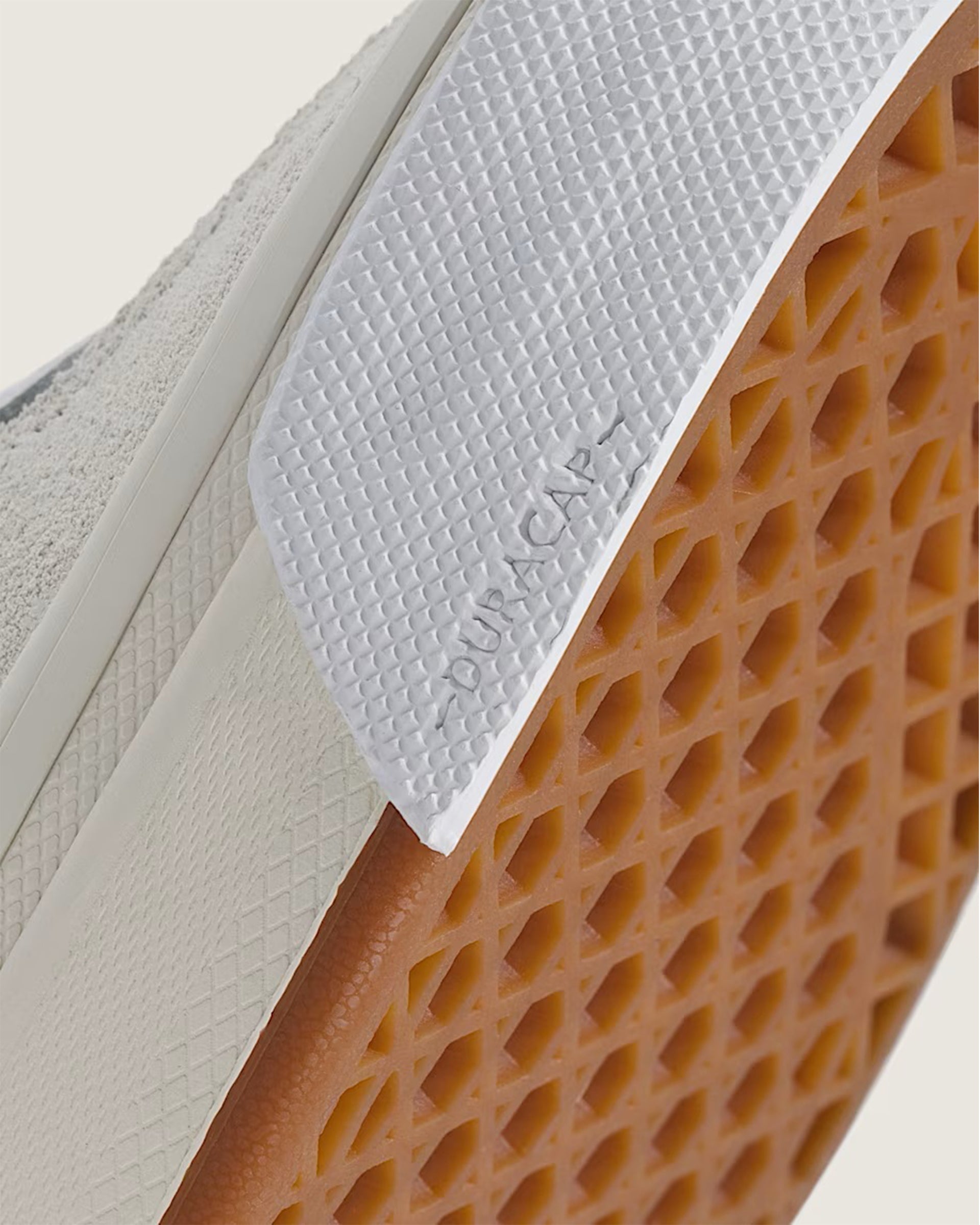 Vans Skate Half Cab Wafflecup Shoe - Una Farrar Utility Block Blanc De Blanc
