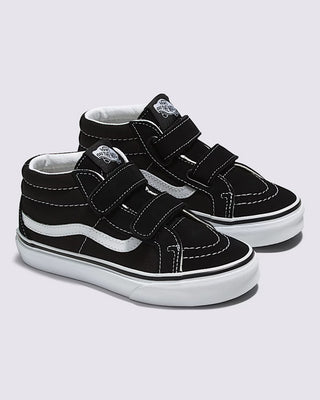 Vans Little Kids Sk8-Mid Reissue V Shoe - Black / True White