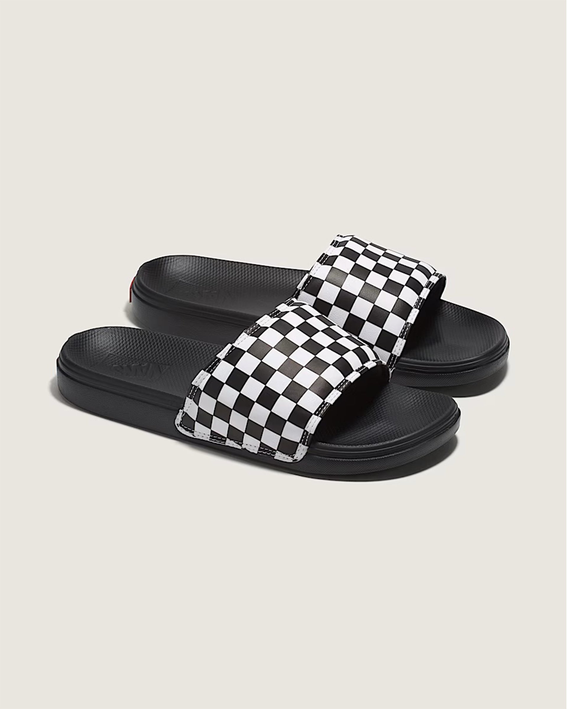 Vans La Costa Slide - Checkerboard True White/Black