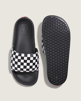 Vans La Costa Slide - Checkerboard True White/Black