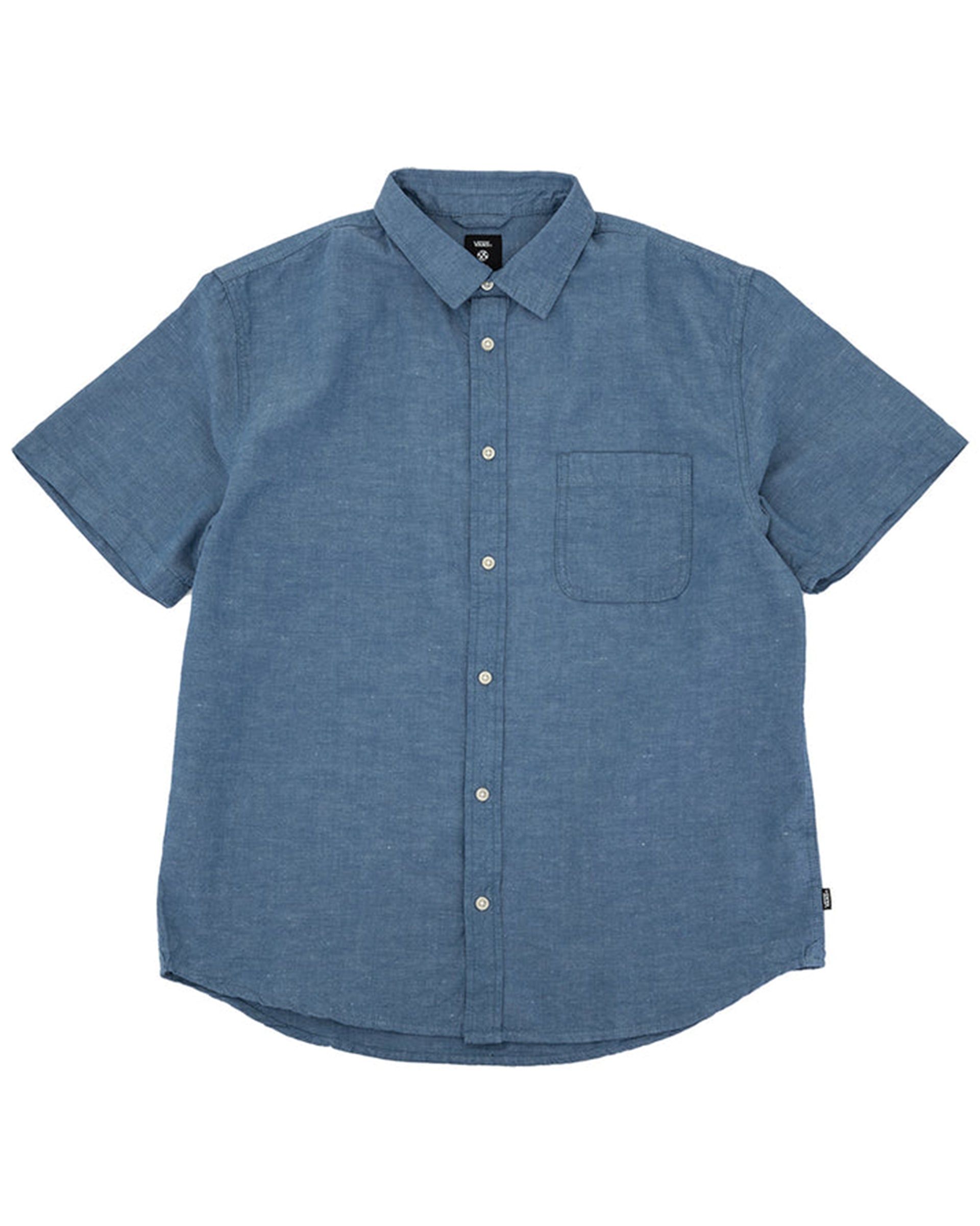 Vans Lawson Woven Short Sleeve Shirt - True Navy