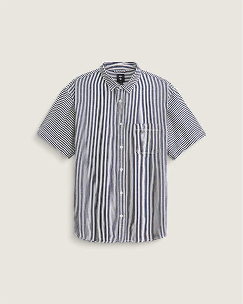 VANSLAWSONSTRIPESHIRTWHITEDRES