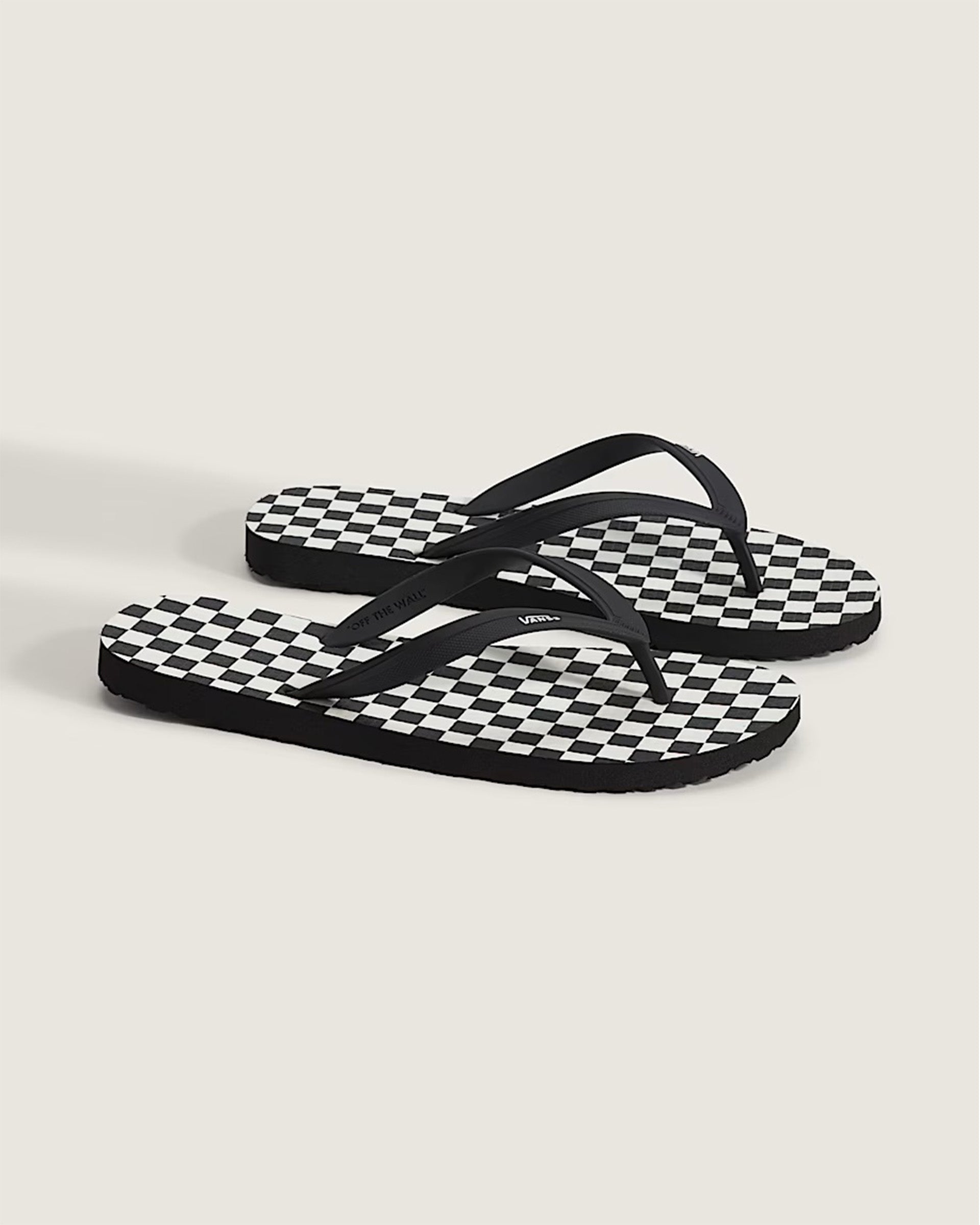 Vans Makena Checkerboard Sandal - Checkerboard Black/Marshmellow White