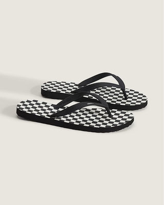 Vans Makena Checkerboard Sandal - Checkerboard Black/Marshmellow White
