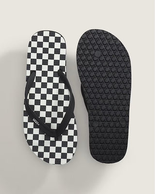 Vans Makena Checkerboard Sandal - Checkerboard Black/Marshmellow White
