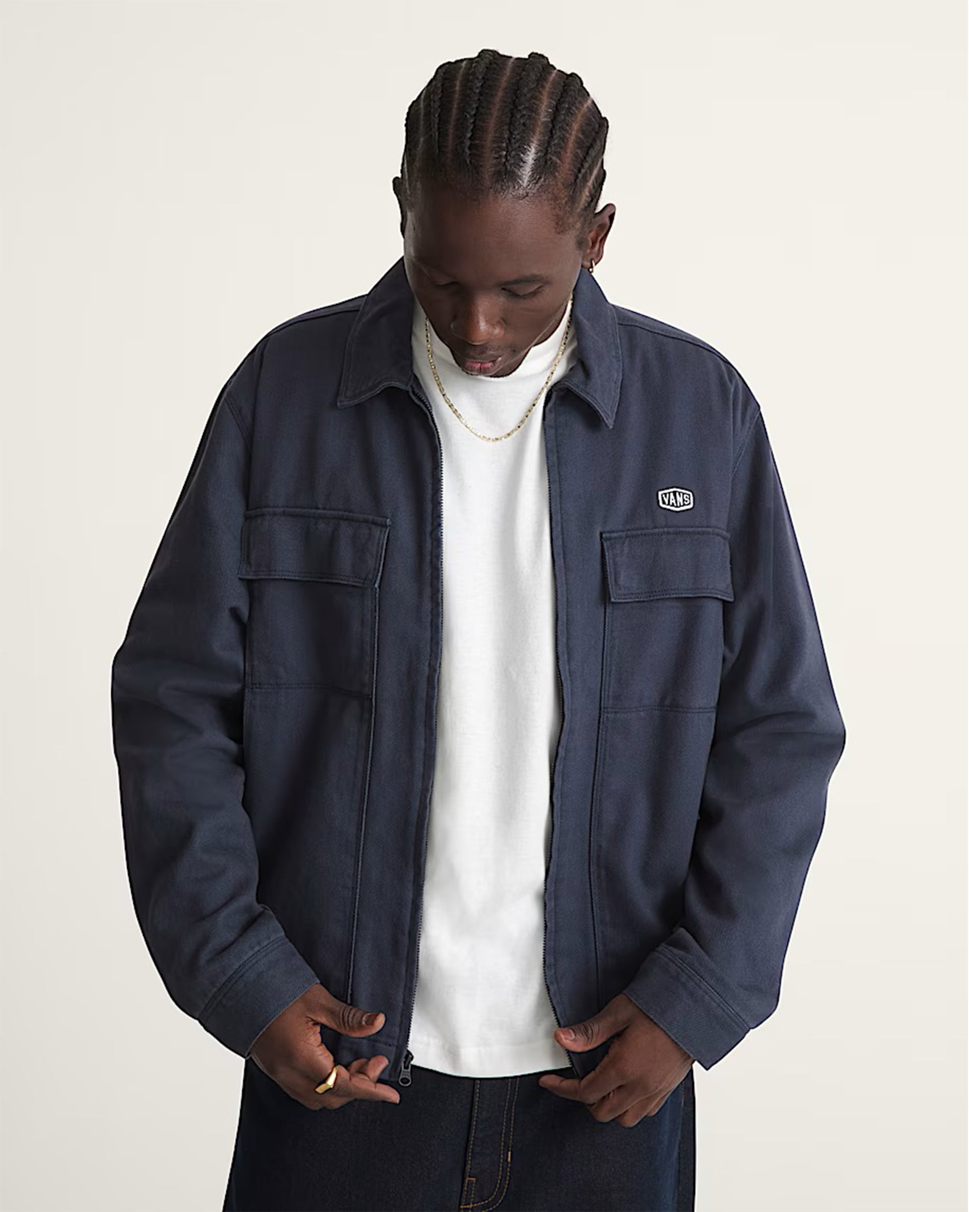 Vans Mcavoy Station Jacket - Parisian Night Blue