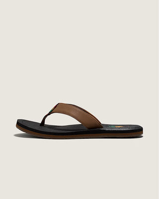 Vans Nexpa Synthetic Sandal - Dachshund Brown/Black