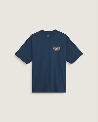 Vans Old Skool Bloom Short Sleeve T-Shirt - Dress Blues