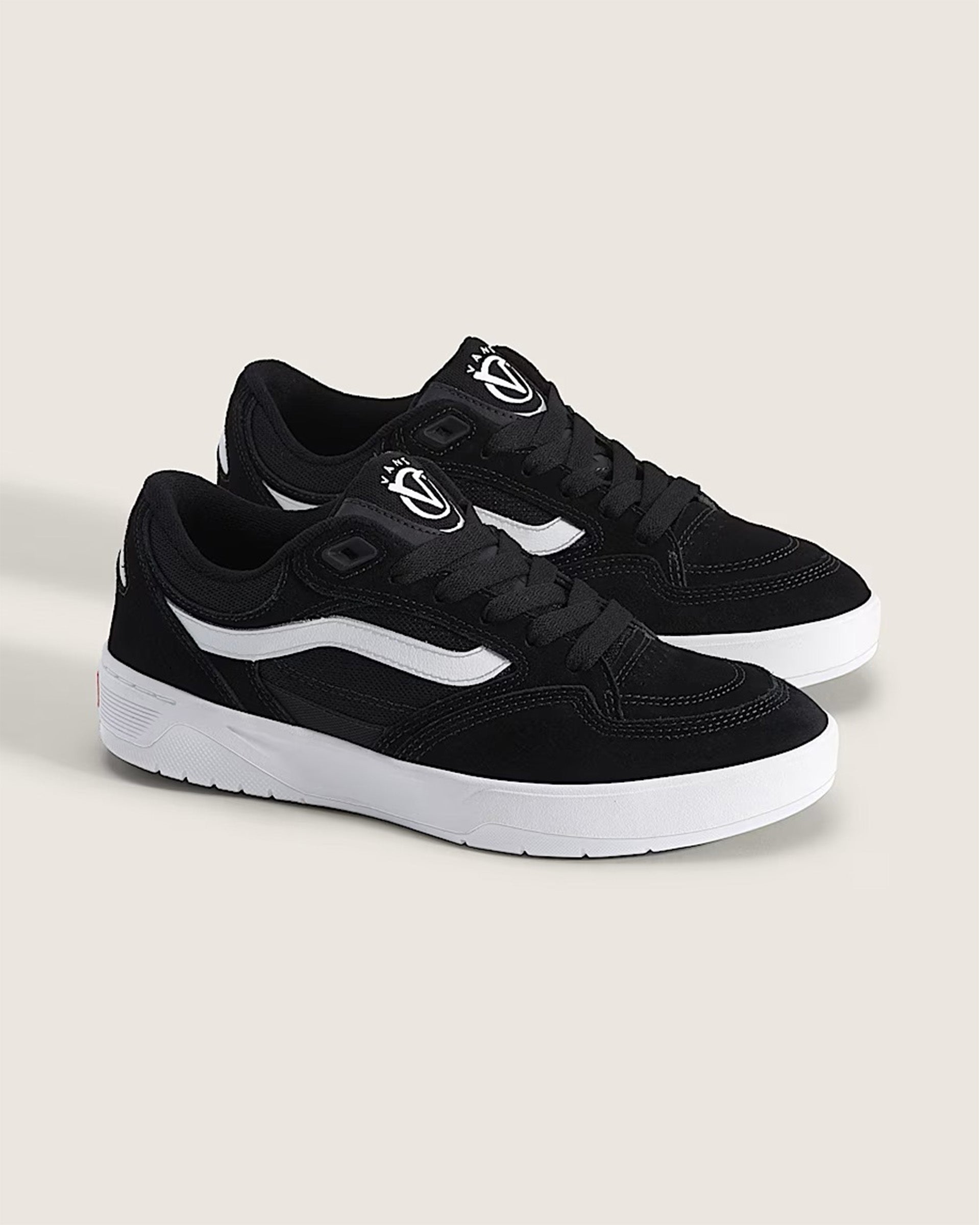 Vans Skate Rowan Z3 Shoes - Black/White/Red
