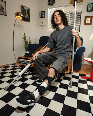 Vans Skate Rowan Z3 Shoes - Black/White/Red