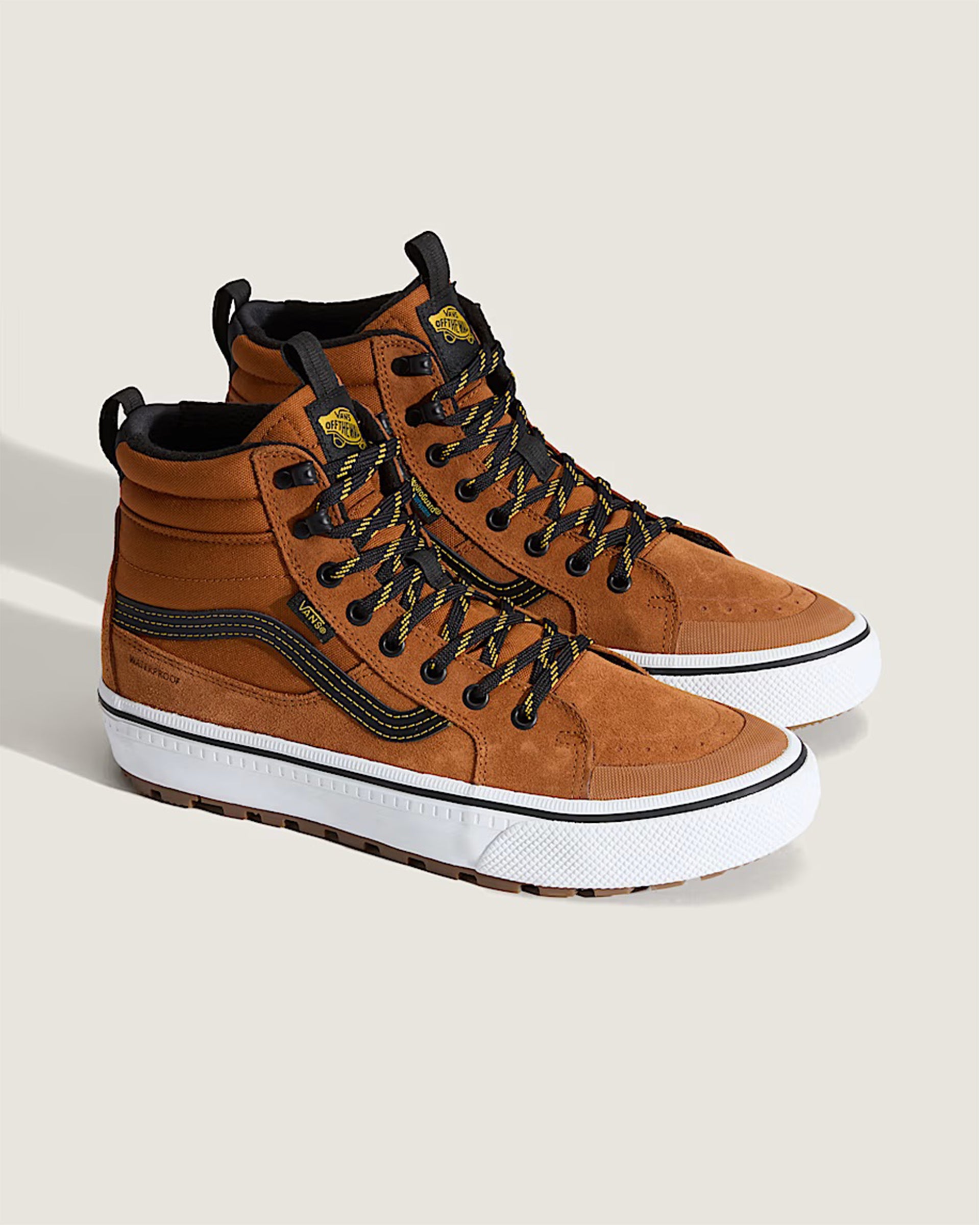 Vans Sk8-Hi Waterproof Insulated Shoe - Glazed Ginger Brown
