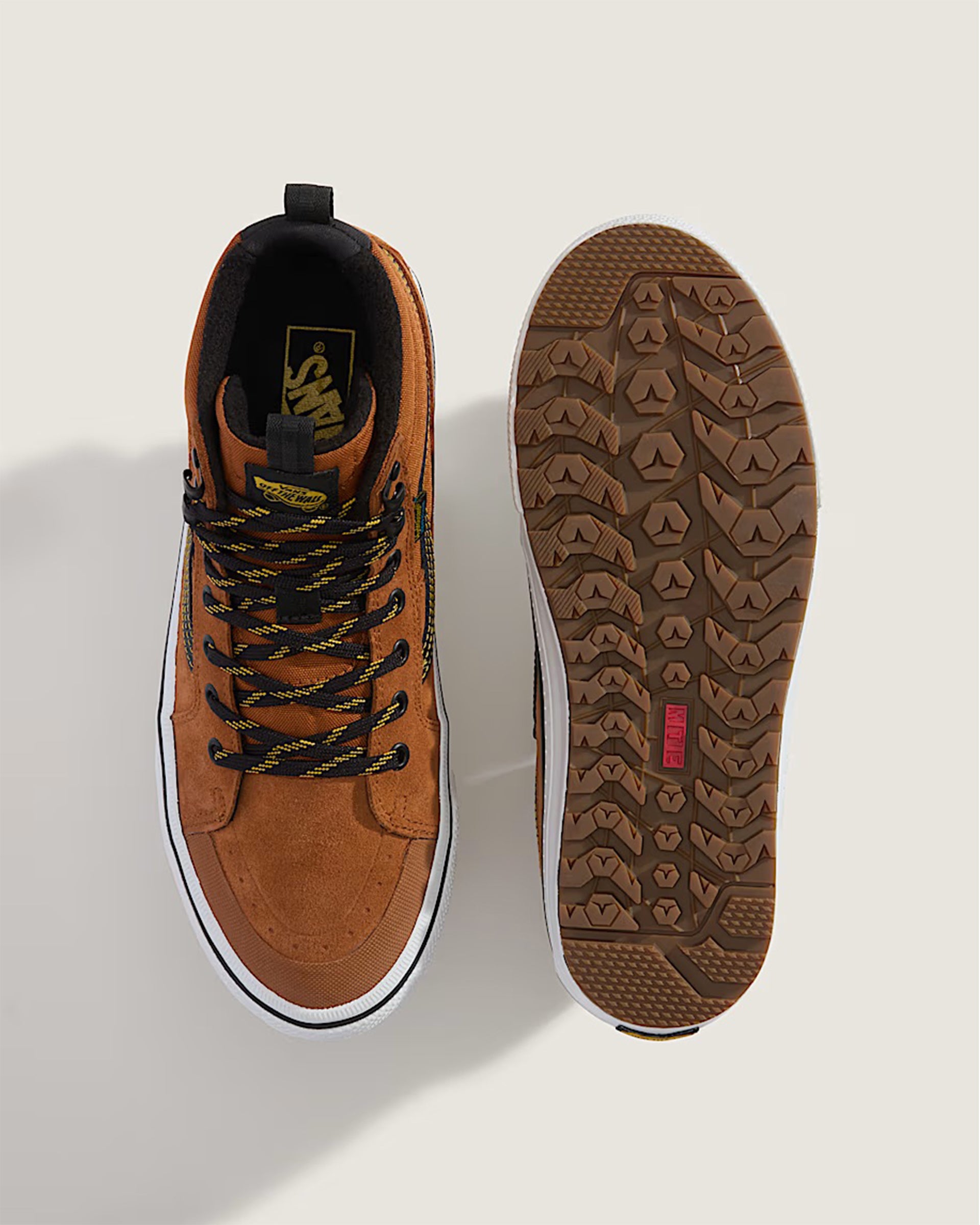 Vans Sk8-Hi Waterproof Insulated Shoe - Glazed Ginger Brown