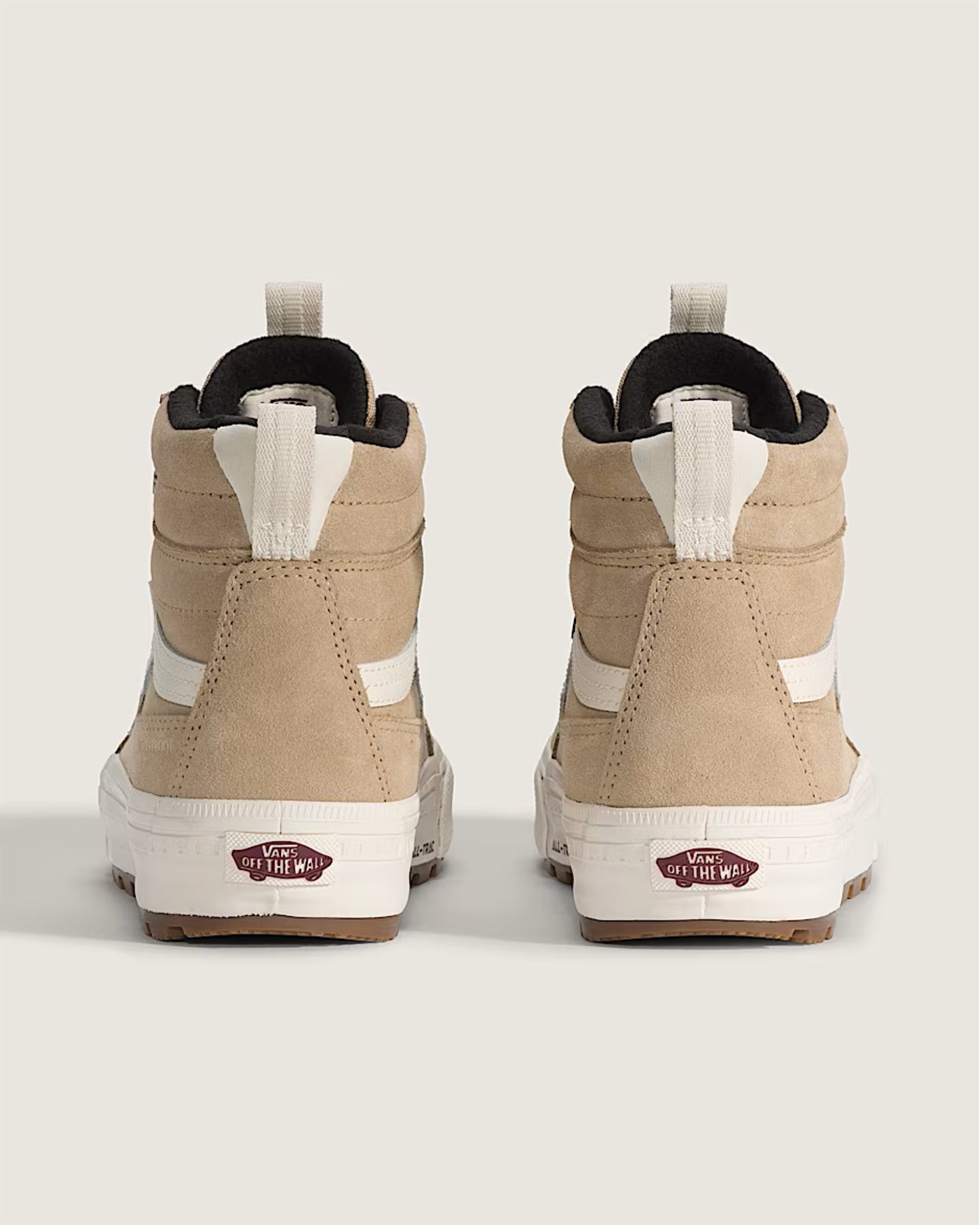 Sk8-Hi Waterproof Insulated Shoe - Brown/White – Jack's Surfboards