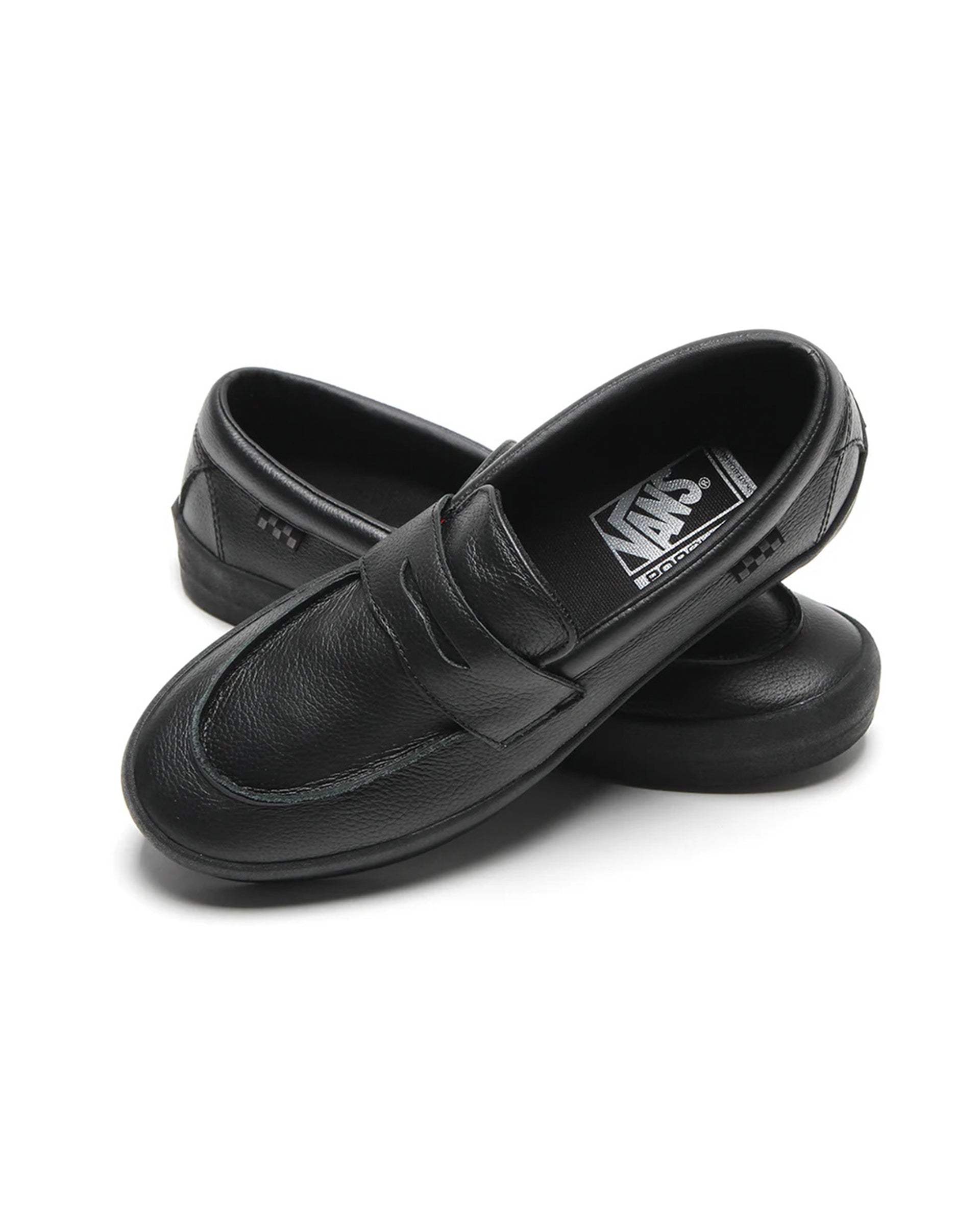 Vans Skate Loafer Shoe - Black/Black