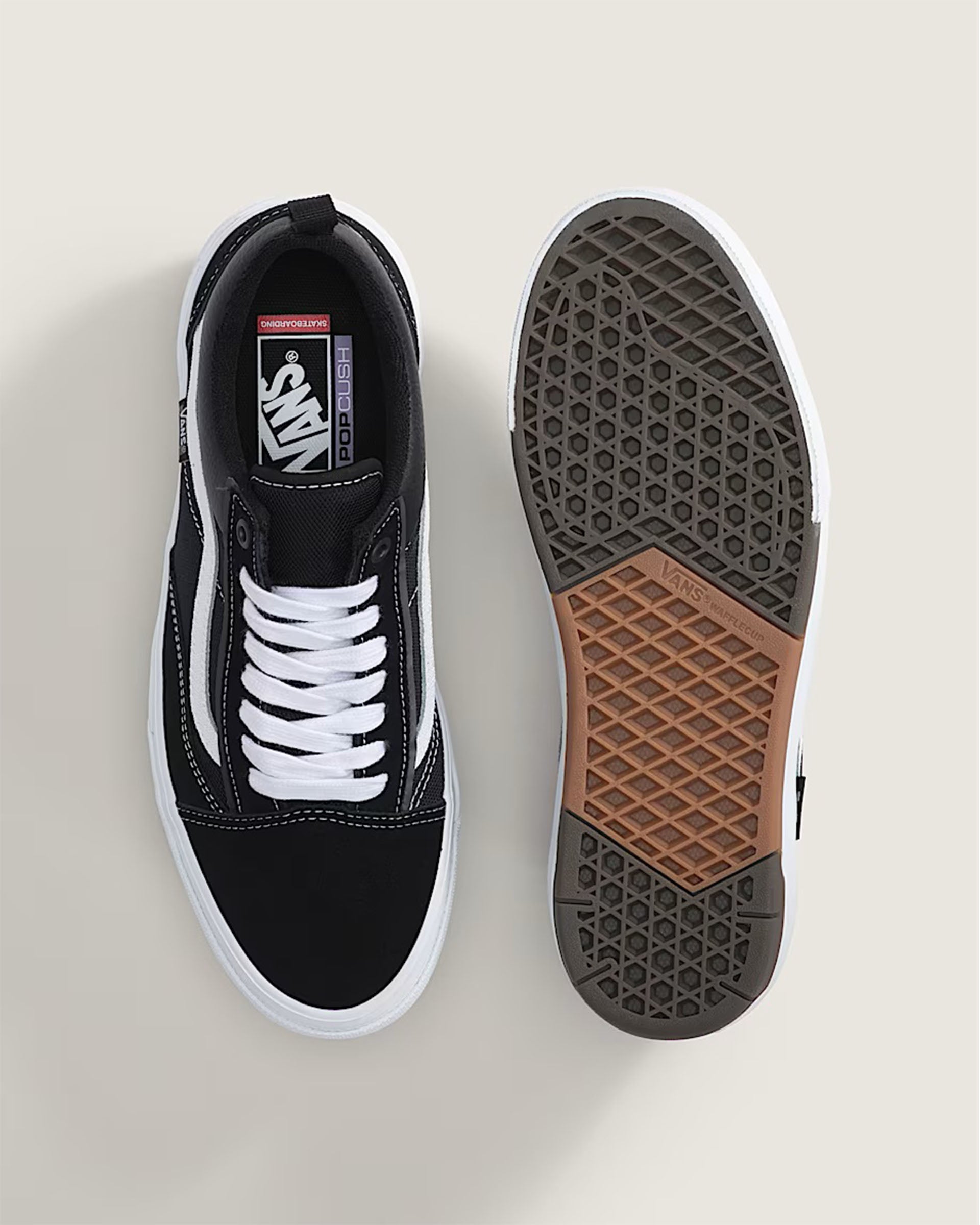 Skate Old Skool Wafflecup Shoe - Black/White – Jack's Surfboards