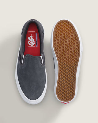 Vans Skate Slip-On Shoes - Charcoal Grey