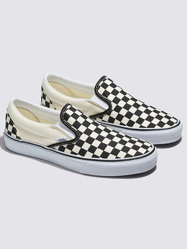 Vans Men's Classic Slip-On Checkered Shoes