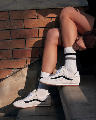 Vans Women's Super Lowpro Shoe - Marshmellow White