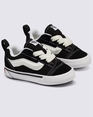 Vans Toddler Knu Skool Shoe - Black/True White
