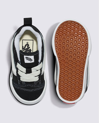 Vans Toddler Knu Skool Shoe - Black/True White