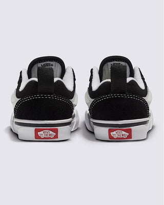 Vans Toddler Knu Skool Shoe - Black/True White