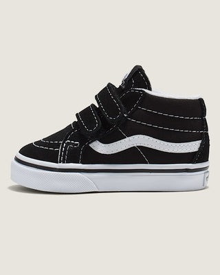 Vans Toddler Sk8-Mid Reissue V Shoes - Black / True White