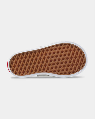 Vans Toddler Slip-On V Checkerboard Shoe - Checkerboard Black/White