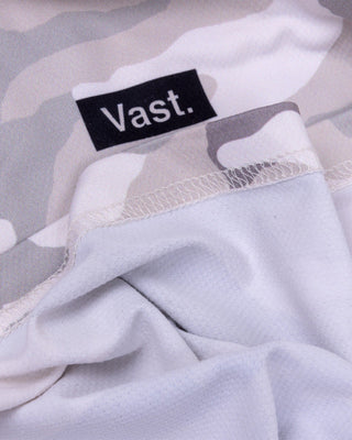 Vast. Men's Aqua Terra Lite Camo Tech Daily Hoodie - Tan