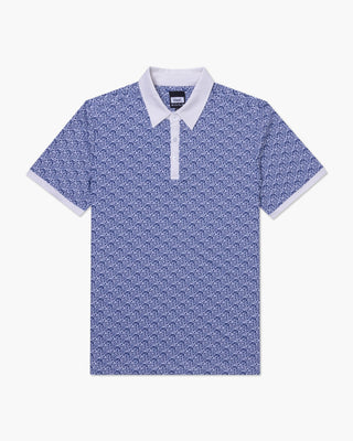Vast. Men's Aqua Terra Heritage Polo Shirt - Navy