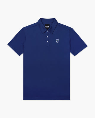 Vast. Men's Aqua Terra Formosa Bear Polo Shirt - Navy