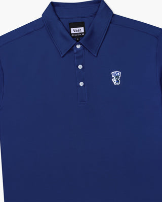Vast. Men's Aqua Terra Formosa Bear Polo Shirt - Navy