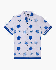 Aqua Terra Floral Dream Tech Button Up - Sand Multi