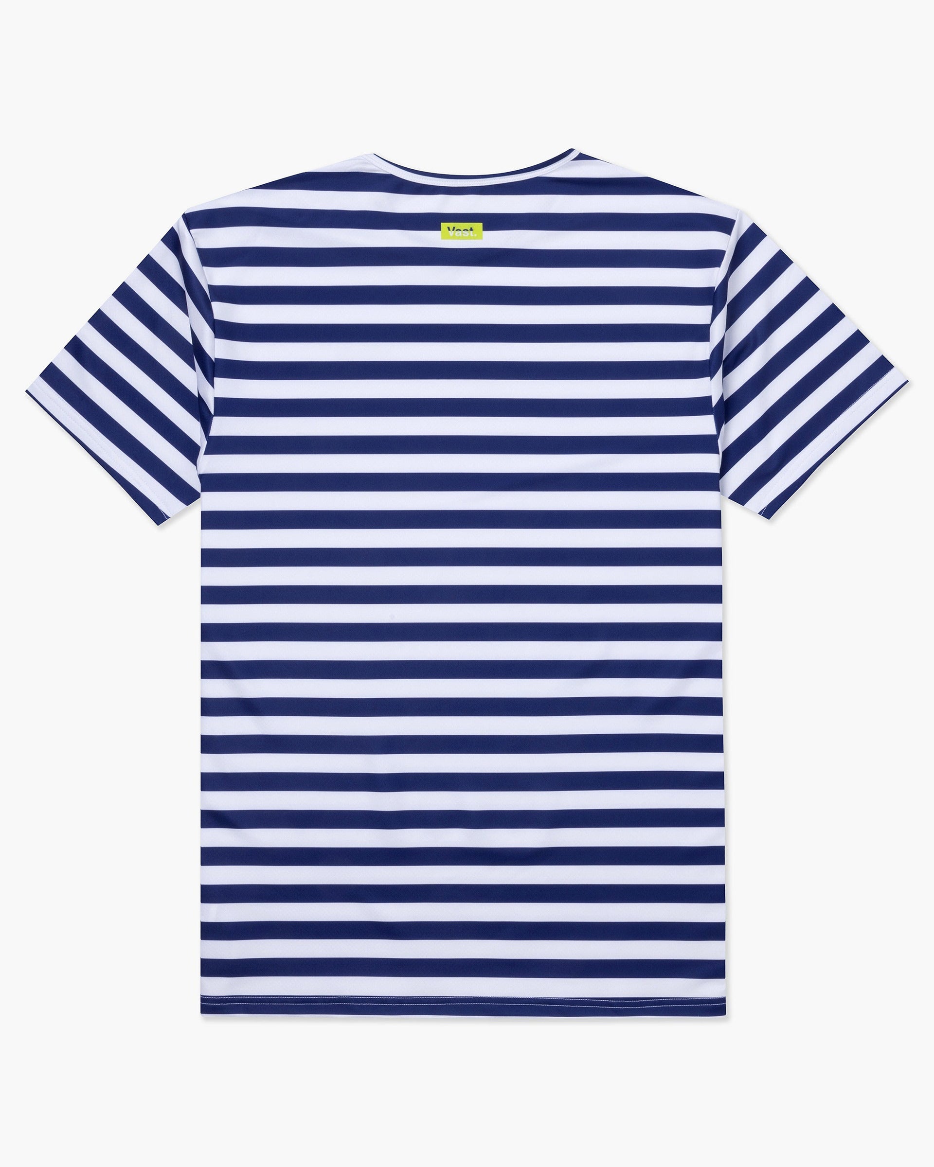 Vast. Aqua Terra Stripe Tee - Navy