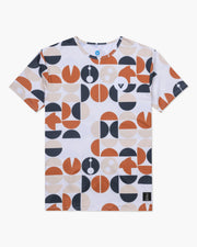 Vast. Aqua Terra Vast Copy Camo Tee - Tan