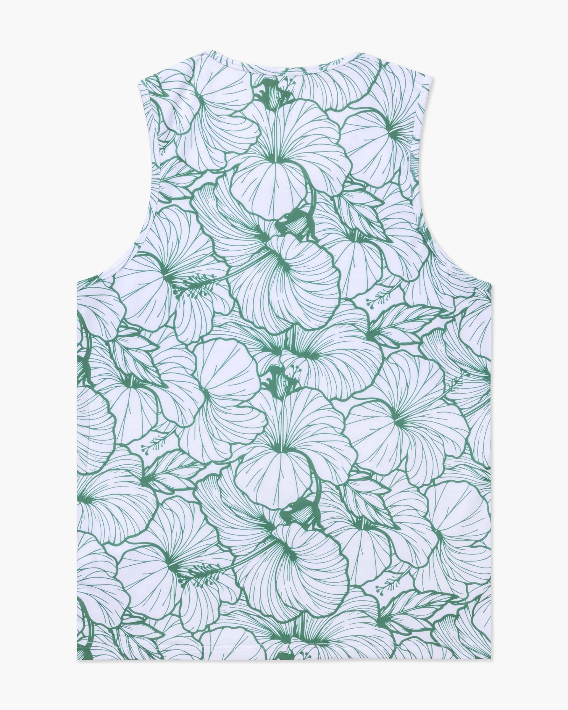 Vast. Aqua Terra Local Leaves Tech Tank - Green