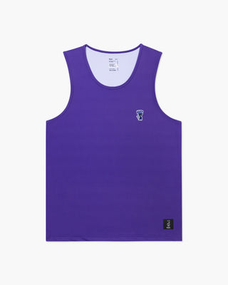 Vast. Men's Aqua Terra Formosa Bear Tech Tank Top - Purple