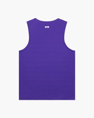 Vast. Men's Aqua Terra Formosa Bear Tech Tank Top - Purple