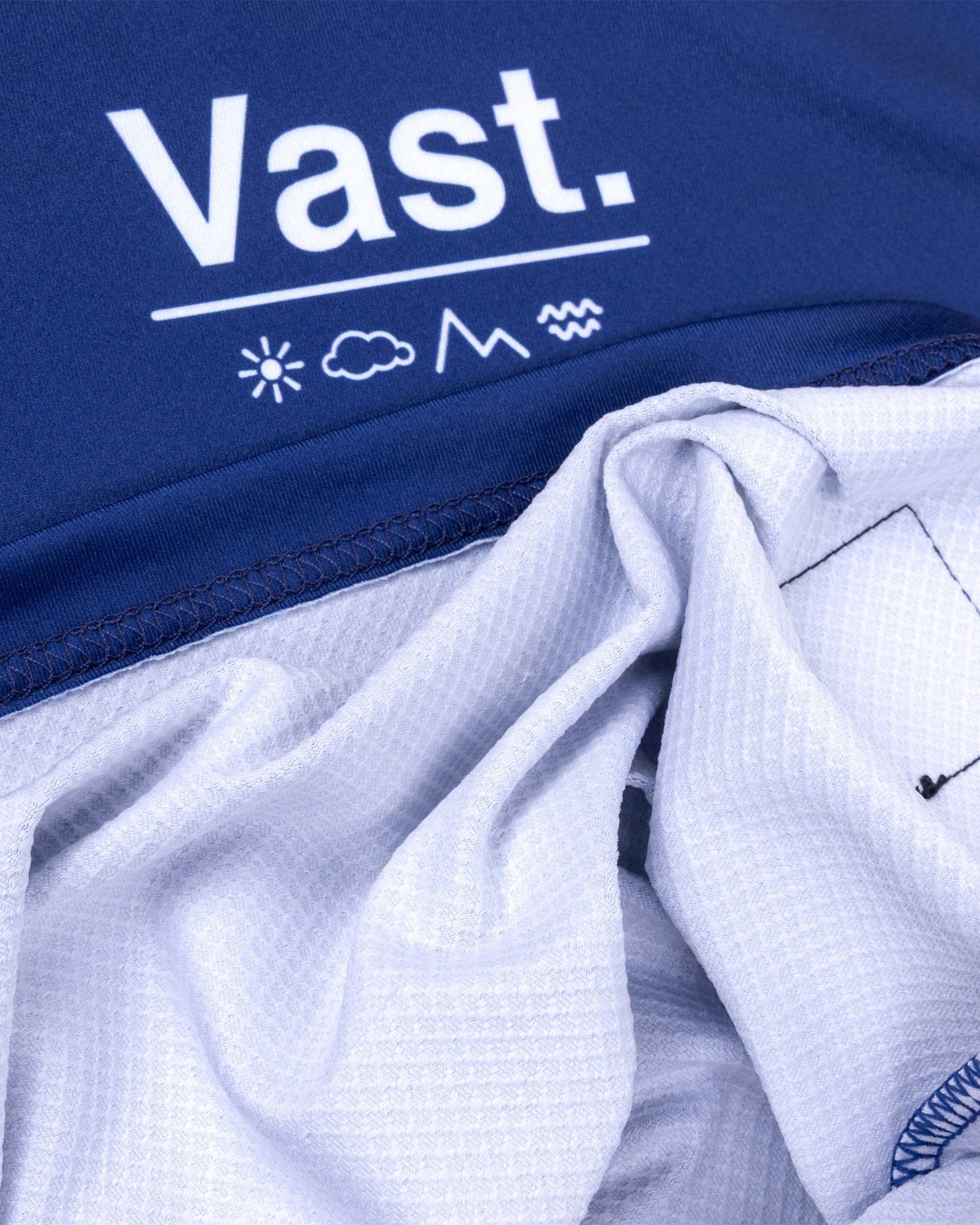 Vast. Men's Aqua Terra Elements Tech Tank - Navy