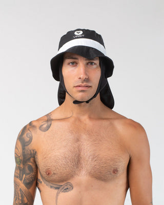 Vast Black Dream Surf Bucket Hat - Black
