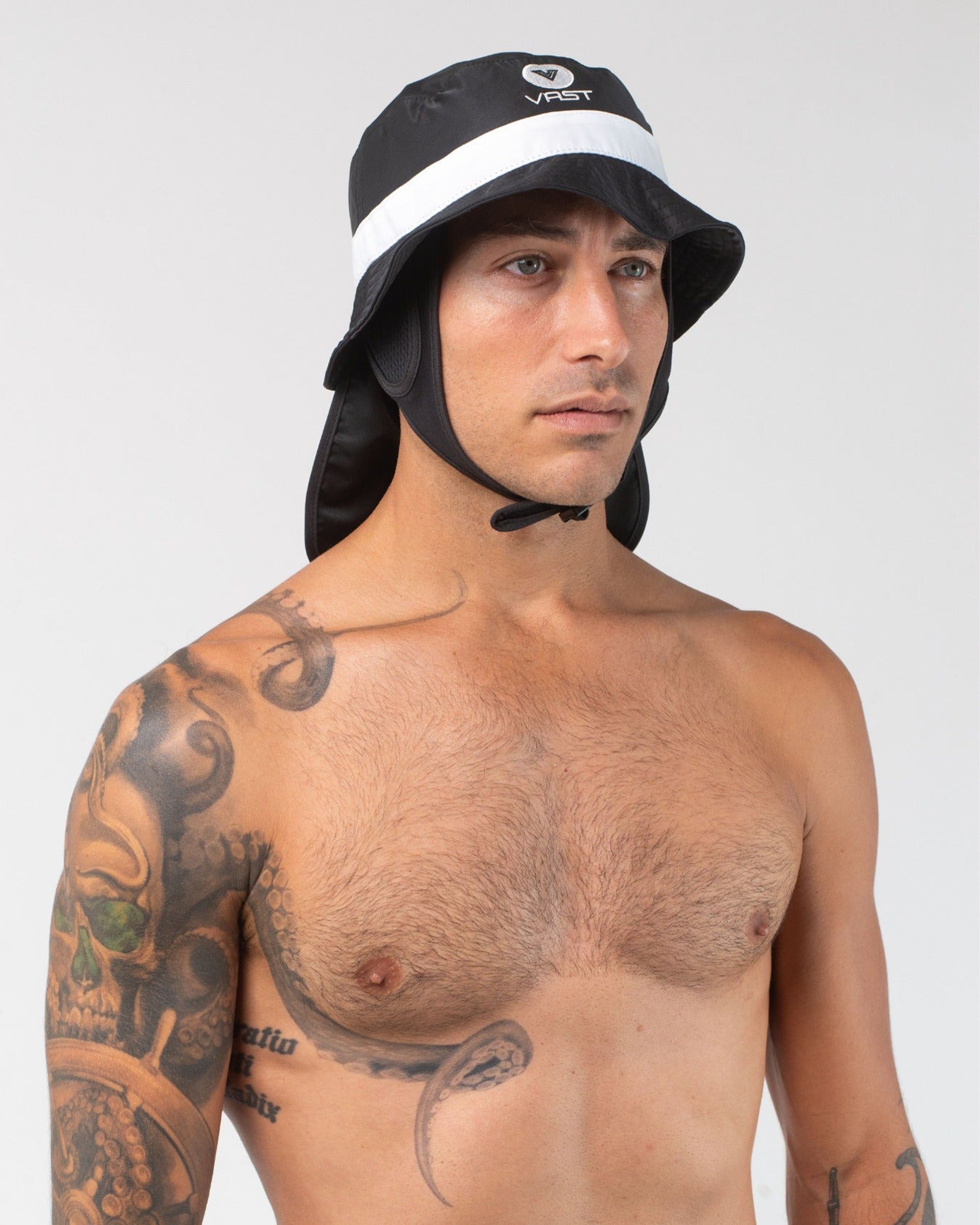 Vast Black Dream Surf Bucket Hat - Black