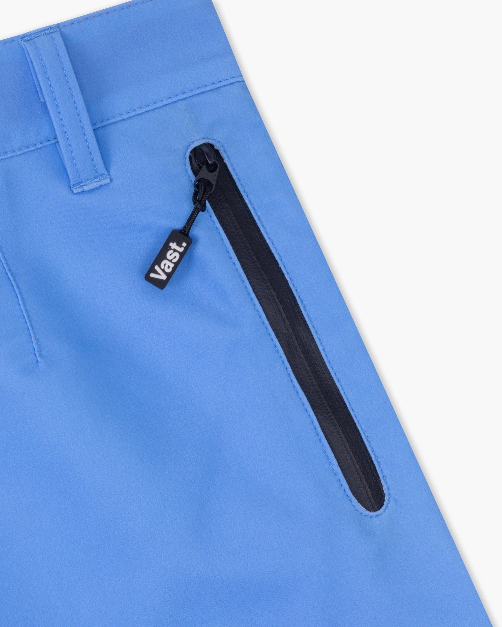 Vast. Men's Blues Hybrid Short - Soft Blue