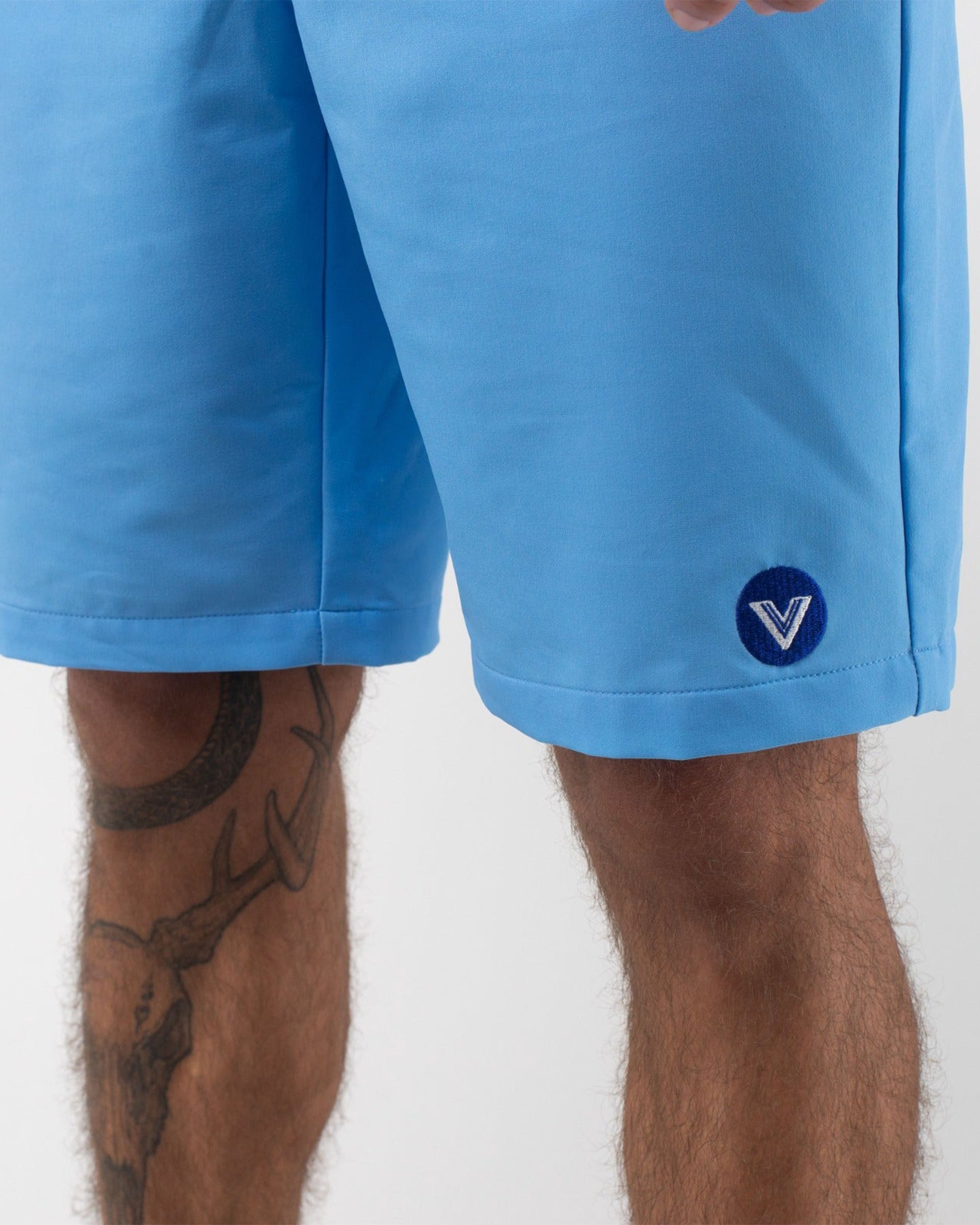 Vast. Men's Blues Hybrid Short - Soft Blue