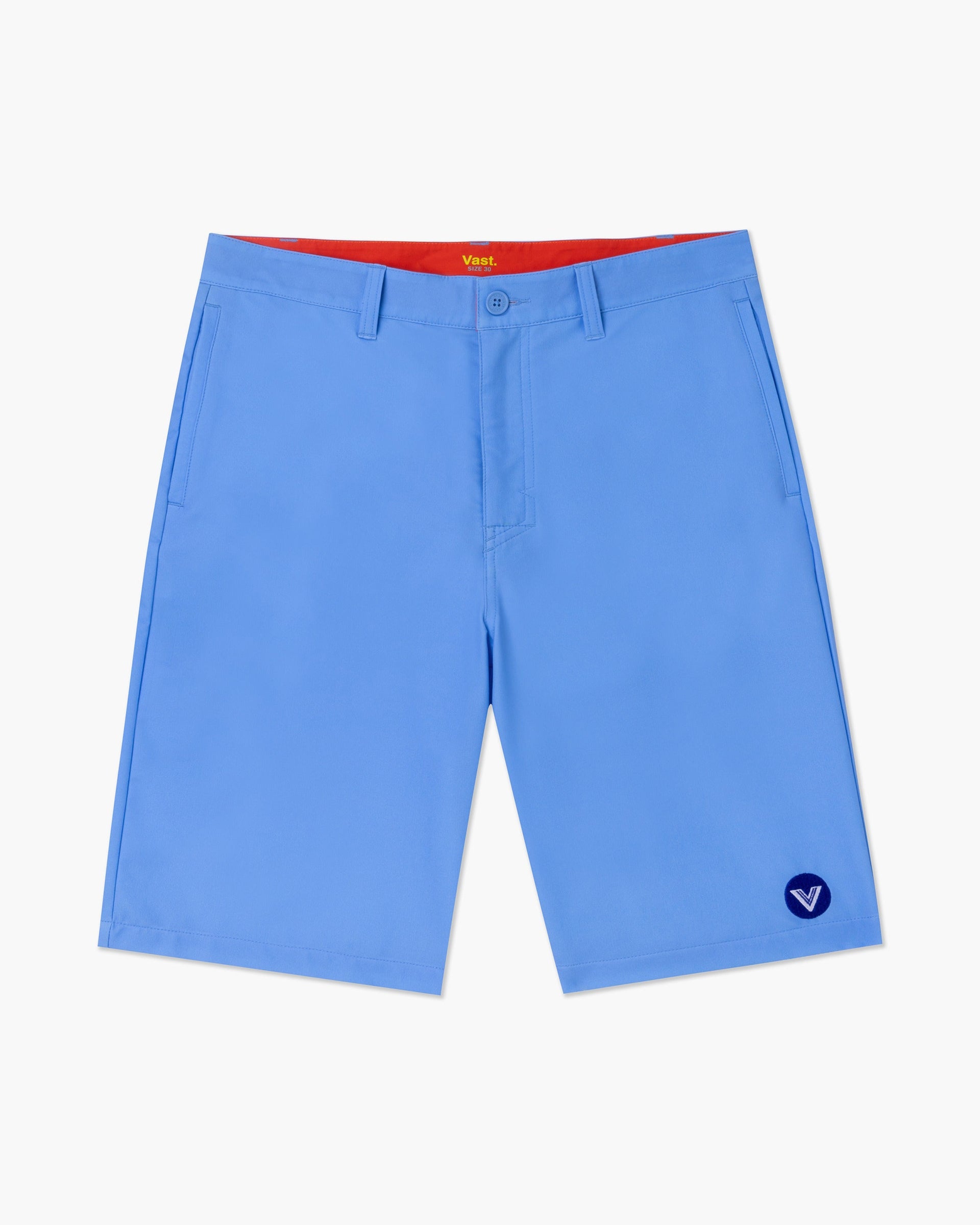 Vast. Men's Blues Hybrid Short - Soft Blue