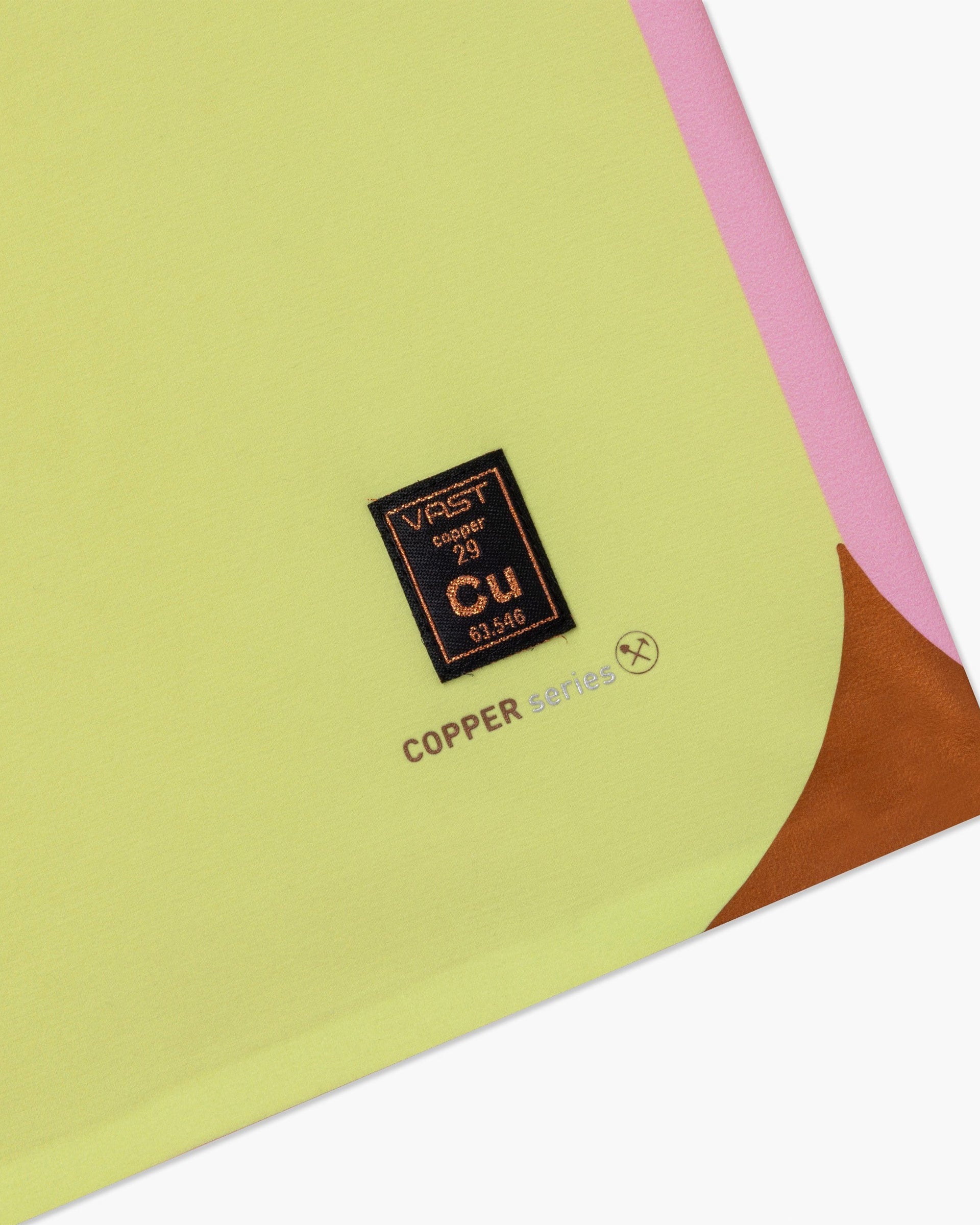 Vast. Men's Color Blocks 4 Copper Boardshort - Green Multi