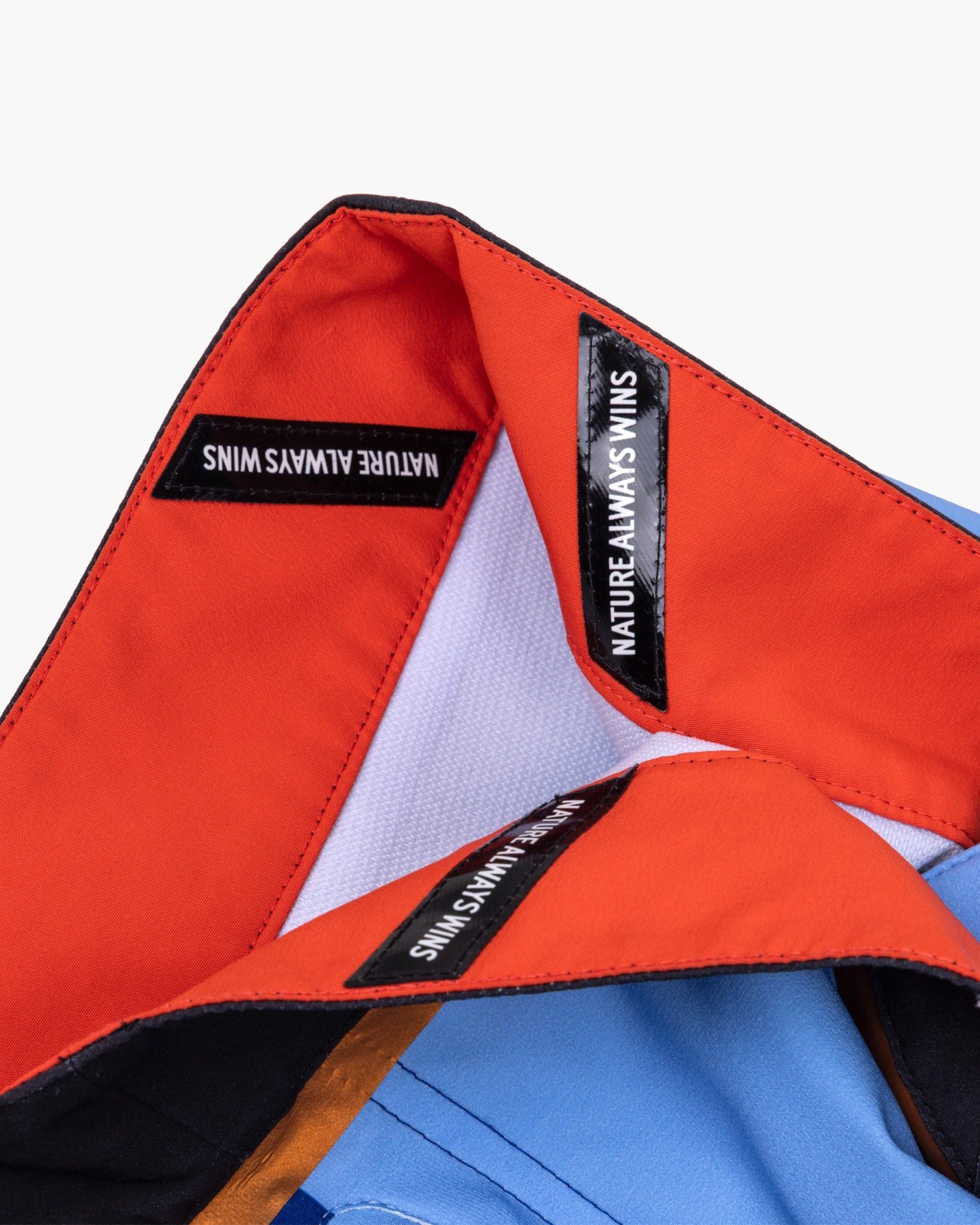 Vast. Men's Color Blocks 4 Copper Boardshort - Red Multi