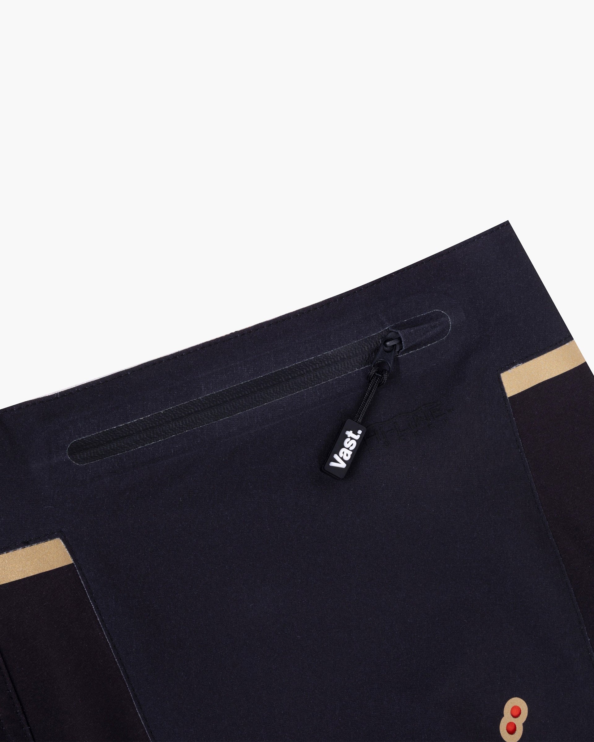Vast. Men's Colors Gold Boardshort - Black